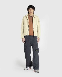 Stone Island Pantalon Cargo En Coton Charbon | Pantalon