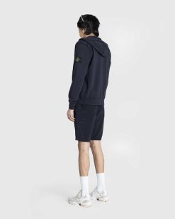 Stone Island Short De Bain Nylon Metal Bleu Marine | Shorts