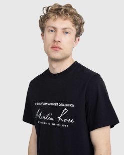 Martine Rose T-Shirt Classique S/S Noir | T-Shirts