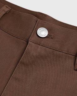 Highsnobiety HS05 Pantalon Baggy En Serge Inverse Marron | Pantalon