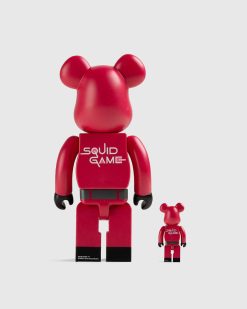 Medicom Be@Rbrick Squid Game Guard 100% & 400% Set Multi | Objets De Collection