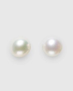 Hatton Labs Boucles D'Oreilles Perle Blanc | Bijoux