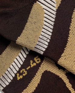 ROA Chaussettes Os Marron | Chaussettes