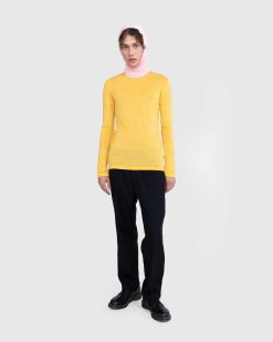 Jil Sander Col Roule Logo Citrouille | Tricots