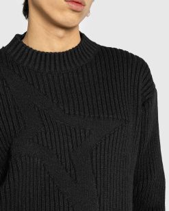 THAMES MMXX. Pull Fantastique Ii Noir | Tricots