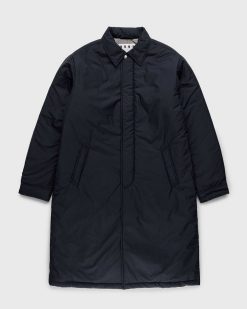 Highsnobiety HS05 Trench-Coat Eco-Poly A Isolation Legere Noir | Vetements D'Exterieur