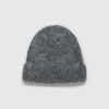 Séfr Bonnet Fuzzy Alpaga Charbon | Accessoires D'Hiver