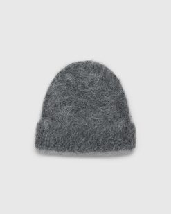 Séfr Bonnet Fuzzy Alpaga Charbon | Accessoires D'Hiver