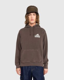 Gramicci Sweat A Capuche Climbing Gear Pigment Marron | Sueurs