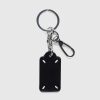 Maison Margiela Porte-Cles Quatre Points Noir/Blanc | Porte-Cles