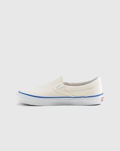 Vans Classic Slip-On Lx Classique Blanc | Baskets