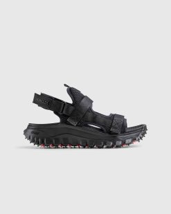 Moncler Sandale Trailgrip Vela Noir | Des Sandales