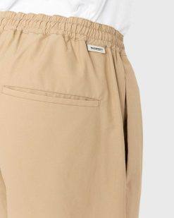 Highsnobiety Pantalon Elastique Coton Nylon Beige | Pantalon