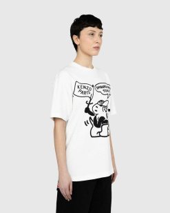 Kenzo T-Shirt Graphique Blanc | T-Shirts