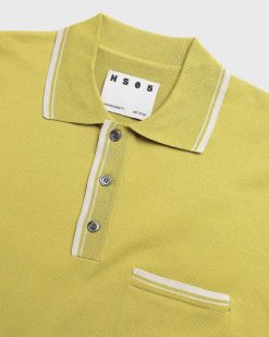 Highsnobiety HS05 Polo Maille Manches Longues Vert | T-Shirts