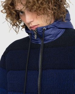 Missoni Doudoune A Capuche Marine/Noir | Vetements D'Exterieur