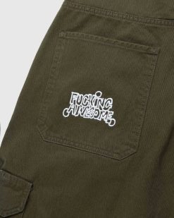 Fucking Awesome Pantalon Cargo Pbs Olive | Pantalon