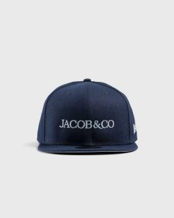 Jacob & Co. Casquette Logo Marine | Chapeaux