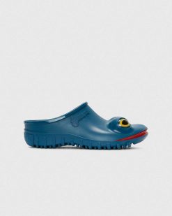 J.W. Anderson Mocassin Grenouille Bleu | Des Sandales