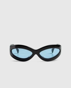 Port Tanger Summa Acetate Noir/Verre Bleu Rif | Des Lunettes De Soleil