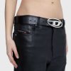 Diesel B-1Dr Oval D Logo Ceinture Chocolat Torte | Ceintures