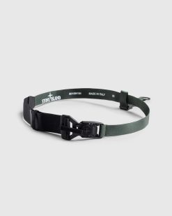 Stone Island Ceinture Logo Noir | Ceintures