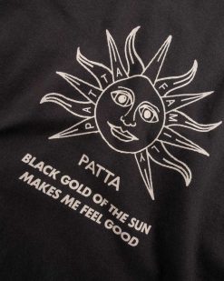 Patta T-Shirt Soleil Or Noir Pirate Noir | T-Shirts