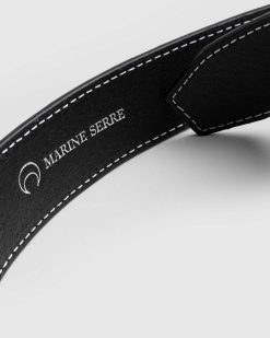 Marine Serre Ceinture A Boucle Moon 38 Mm Noire | Ceintures