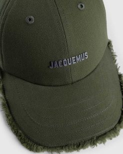 JACQUEMUS La Casquette Artichaut Kaki | Chapeaux