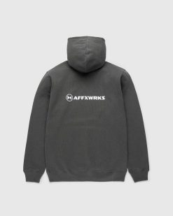 AFFXWRKS Affxwrks Sweat A Capuche Noir Delave | Sueurs