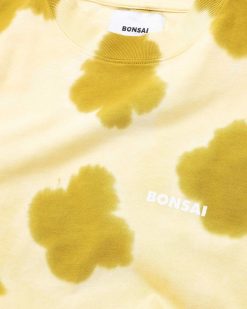 Bonsai T-Shirt A Logo Teint Jaune | T-Shirts