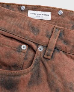 Dries van Noten Pantalon Pine Choco | Pantalon