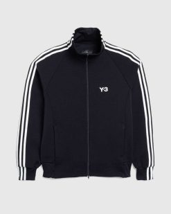 Y-3 Haut De Survetement A 3 Bandes Noir/Blanc | Vetements D'Exterieur