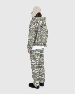 Patta Pull A Capuche Zippe Digi Waffle Multi/Spray Camo | Sueurs