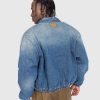 Acne Studios Doudoune En Jean Bleu | Vetements D'Exterieur