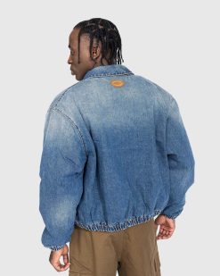 Acne Studios Doudoune En Jean Bleu | Vetements D'Exterieur