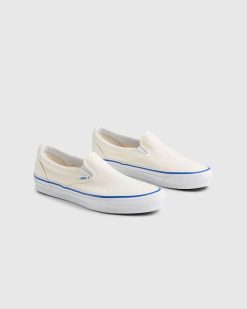 Vans Classic Slip-On Lx Classique Blanc | Baskets