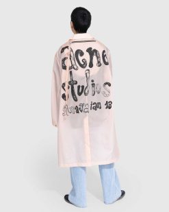 Acne Studios Trench Pliable Rose | Vetements D'Exterieur