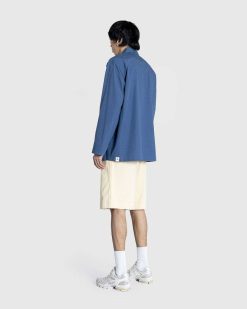 Jil Sander Chemise Poche A Rabat Bleu Francais | Chemises