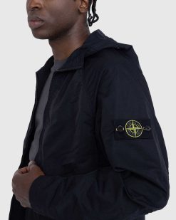 Stone Island Giubbotto Noir 781540130 | Vetements D'Exterieur