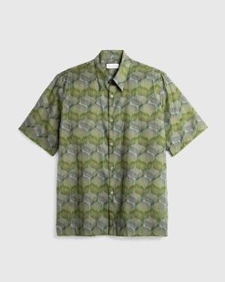 Dries van Noten Chemise Clasen Vert | Chemises