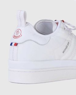 Moncler Chaussures Campus Core Blanc | Baskets