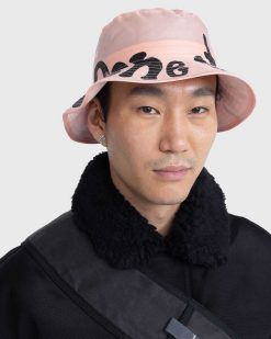 Acne Studios Bob Logo Rose Peche | Chapeaux