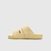 Birkenstock Shearling Uji Paille/Jaune Pale | Des Sandales