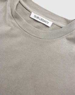 Our Legacy Box T-Shirt Porte Gris Legacy Jersey | T-Shirts