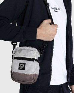 Stone Island Sac Bandouliere Gris Tourterelle | Sacs