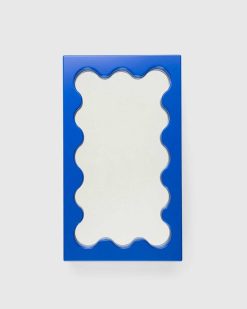 Gustaf Westman Miroir Curvy Micro Bleu Cobalt | Maison