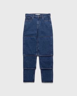 Y/Project Jean Classique Multi-Revers Bleu | Pantalon