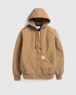 Carhartt WIP Veste Active Hamilton Marron/Rincee | Vetements D'Exterieur