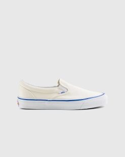 Vans Classic Slip-On Lx Classique Blanc | Baskets